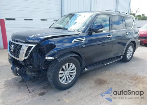 2018 Nissan Armada Sv из США, поврежденный, VIN JN8AY2NC9JX501803